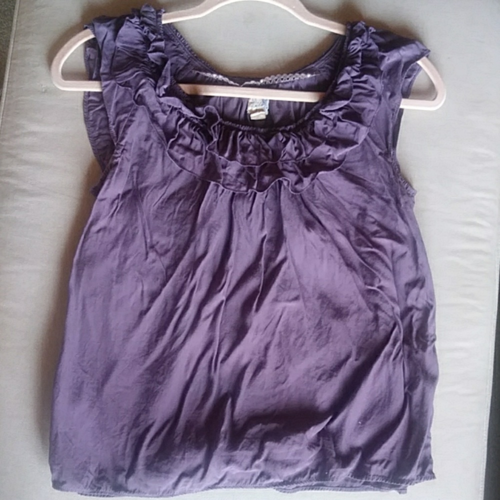 Violet Tank Blouse